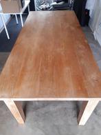 Teak houten tafel, Huis en Inrichting, Tafels | Eettafels, Ophalen, 100 tot 150 cm, Teakhout, 200 cm of meer