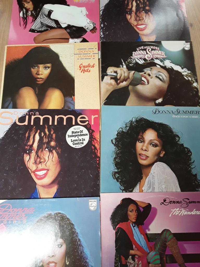 Zolderopruiming  div lp's  Donna Summer, Ophalen of Verzenden