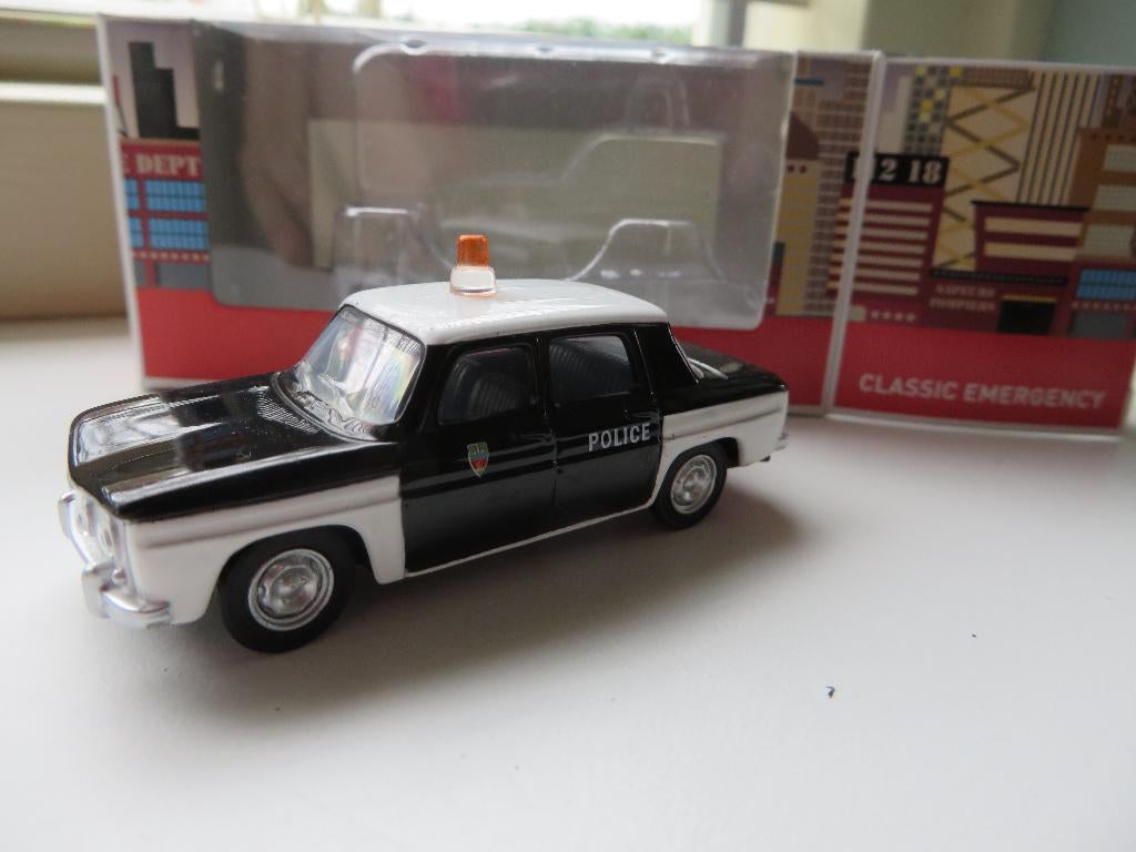 Norev minijet 3 inch Renault 8 R8 POLICE, Ophalen of Verzenden, Nieuw, Auto