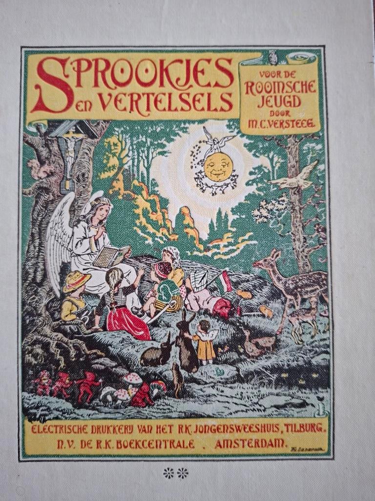 107 oud boek ,Sprookjes en Vertelsels  uit 1919., Ophalen of Verzenden