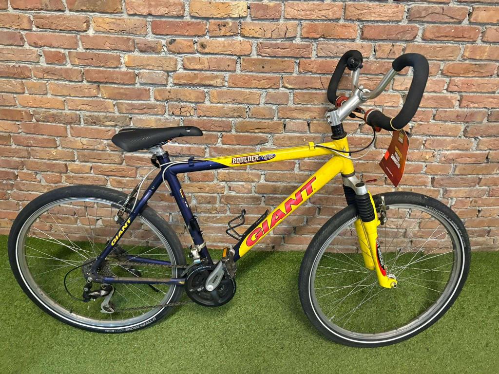 Fietshokje Hoofddorp: Giant Boulder Mountainbike 26Inch, Fietsen en Brommers, Fietsen | Mountainbikes en ATB, Niet ingevuld, Heren