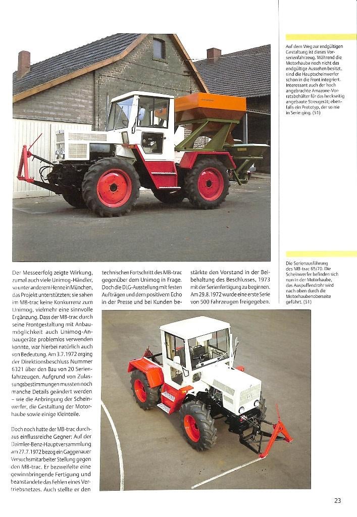 MB-trac Schlepper von Mercedes-Benz, Verzenden, Nieuw, Ralf Maile, Tractor en Landbouw