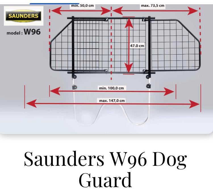 Saunders metalen hondenrek, Ophalen of Verzenden, Zo goed als nieuw