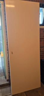 Kastdeur bouwjaar 1970, Ophalen, Gebruikt, Minder dan 80 cm, Binnendeur