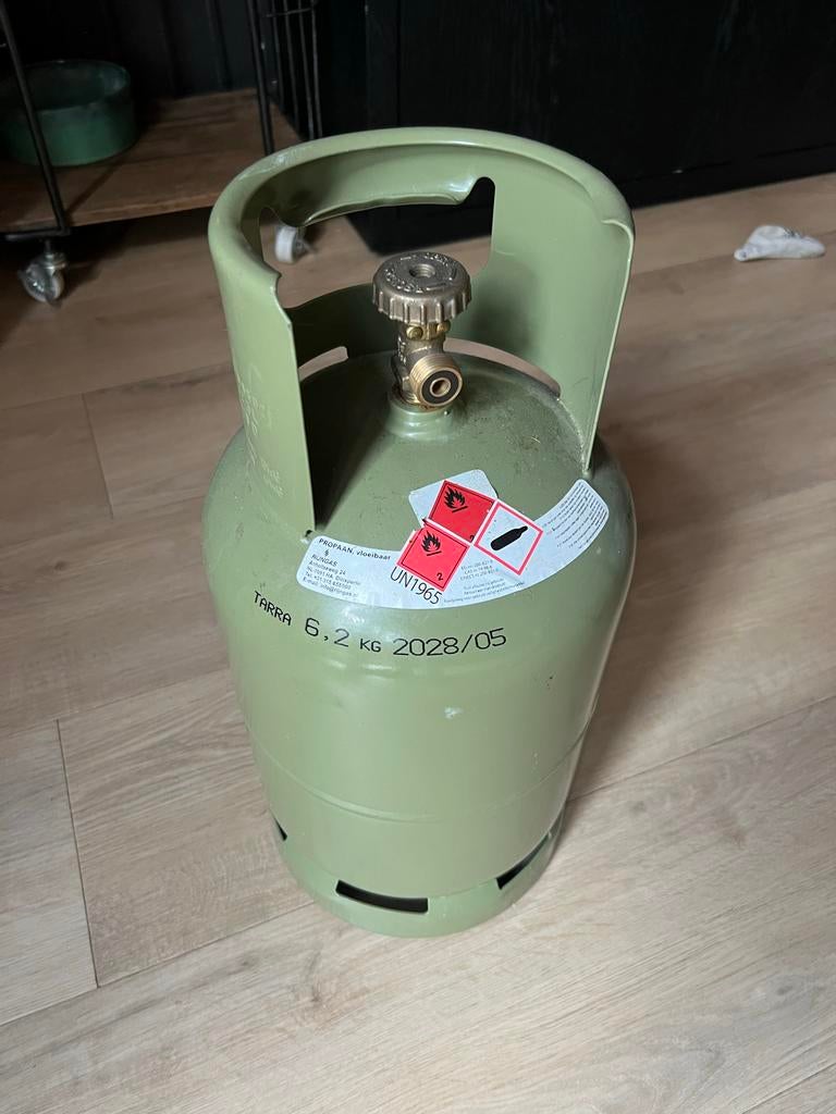 6,2 kg propaan gasfles - 40% vol, Ophalen, Gebruikt