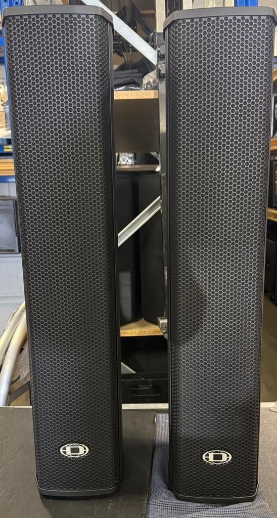 Dynacord TS400 toppen met hoezen, Audio, Tv en Foto, Luidsprekers, Zo goed als nieuw, 120 watt of meer, Overige merken, Ophalen