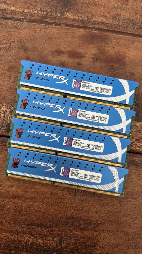 16GB DDR3 RAM (Kingston HyperX Genesis), Computers en Software, RAM geheugen, Desktop, 16 GB, DDR3, Ophalen of Verzenden