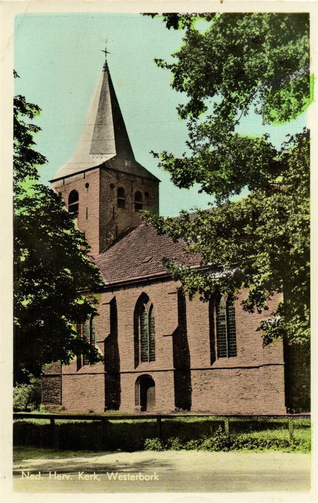 Ned. Herv. Kerk, Westerbork - 1966 gelopen, Ophalen of Verzenden, Voor 1920, Gelopen, Noord-Brabant