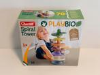 Quercetti Spiral Tower knikkerbaan met 3 rammelknikkers, Ophalen, Zo goed als nieuw, Overige typen, Met geluid