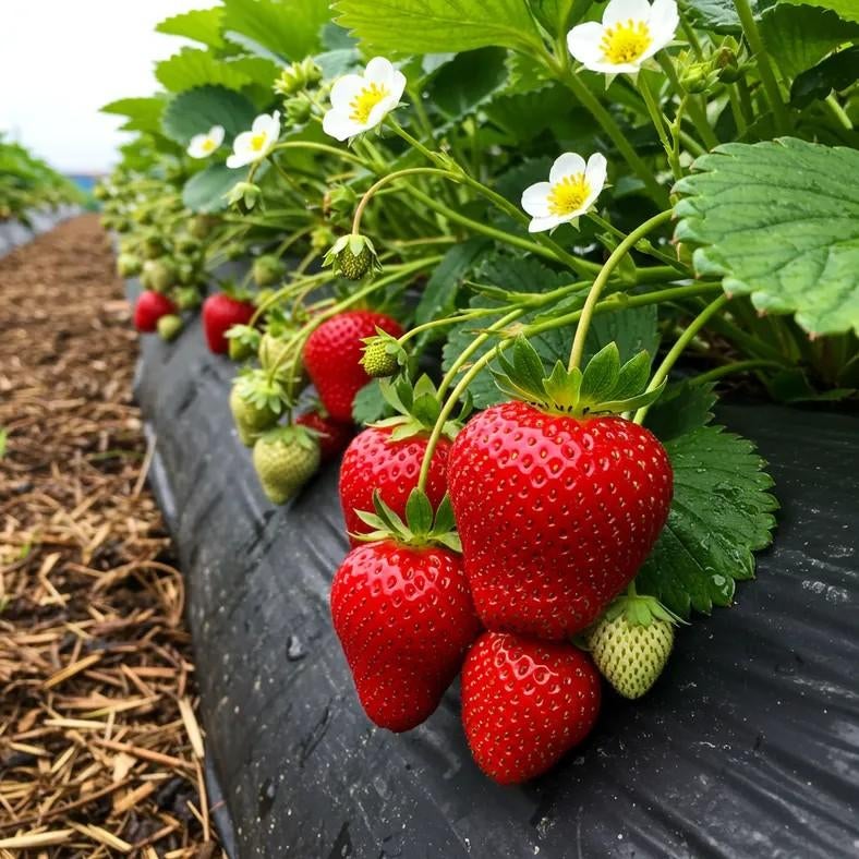 Aardbeien Korona aardbeien plantjes, Tuin en Terras, Ophalen of Verzenden, Minder dan 100 cm, Overige soorten, Zomer