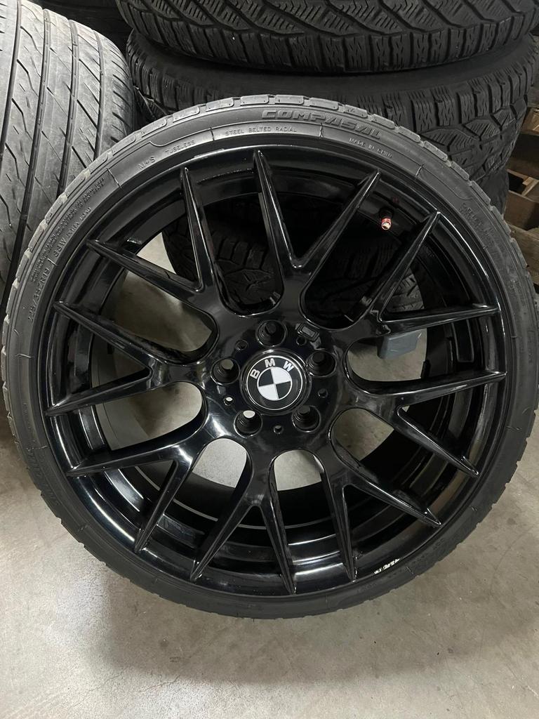 BMW E46 Velgen met getrokken banden (geen breedset), Ophalen, Gebruikt, Personenwagen, Banden en Velgen