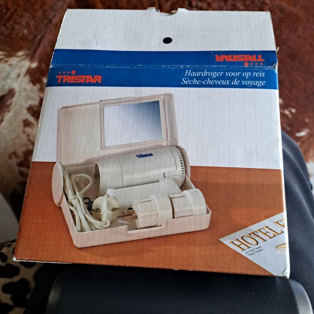 Tristar Reis Föhn - Compacte Haardroger voor Onderweg, Witgoed en Apparatuur, Persoonlijke-verzorgingsapparatuur, Zo goed als nieuw