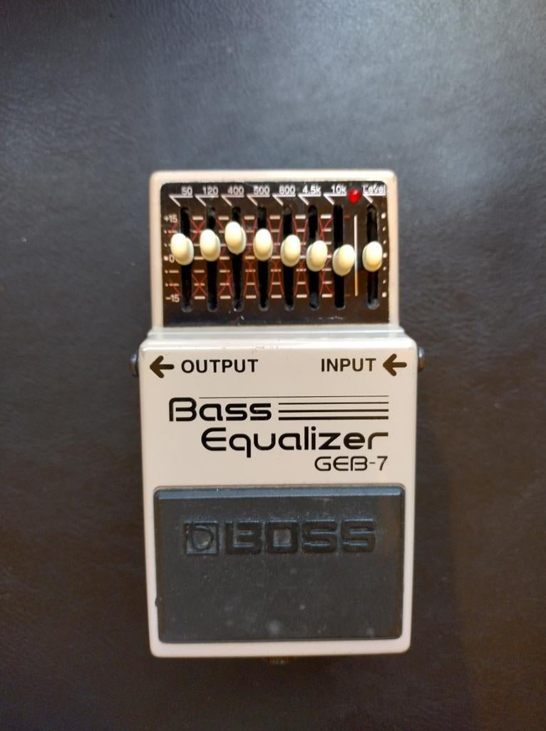 Boss Bass Equalizer (GEB-7), Ophalen of Verzenden, Gebruikt, Equalizer