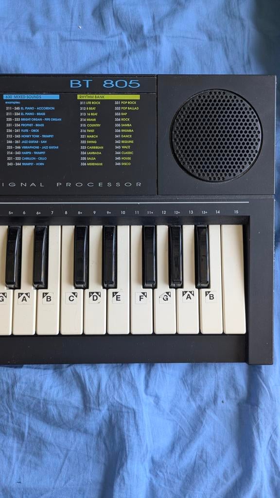 Bontempi BT 805 Keyboard, Ophalen, Gebruikt, 61 toetsen, Overige merken