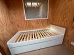 Ikea Slakt uitschuif logeer bed 90x200, Ophalen, Gebruikt, 90 cm, Eenpersoons