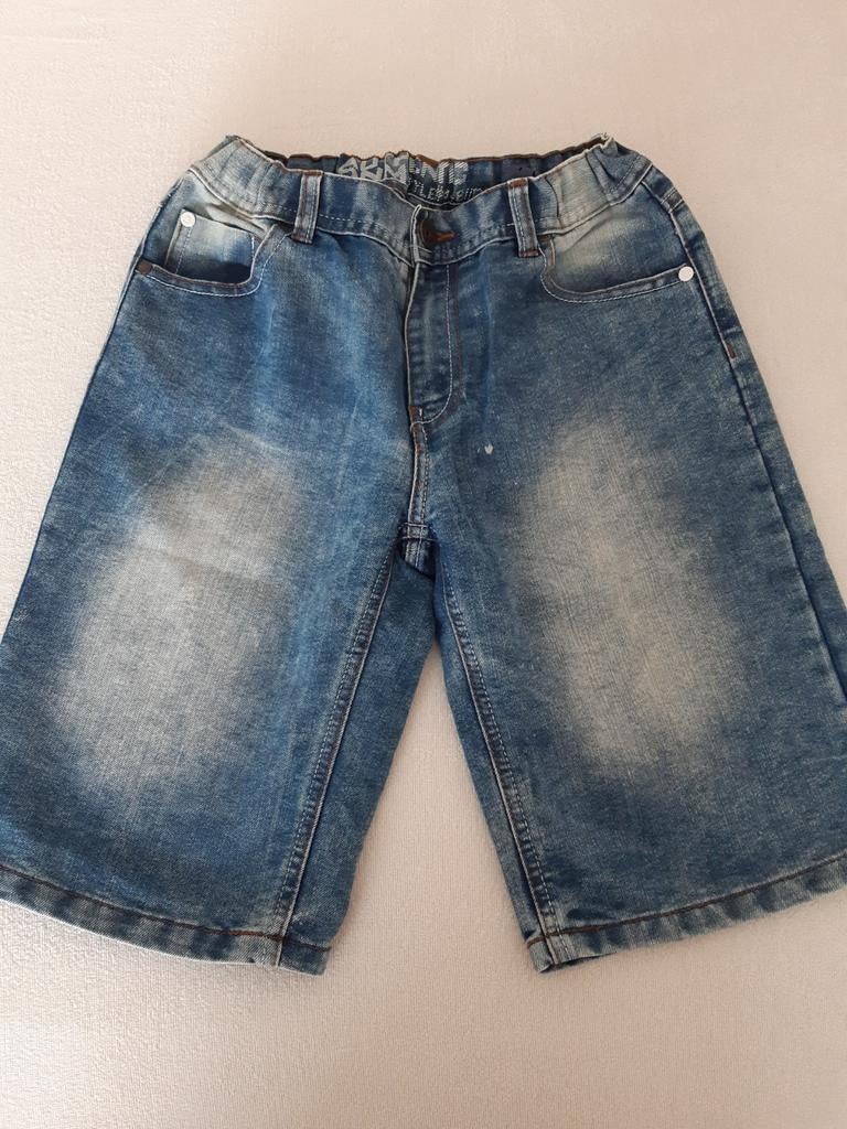 Korte jongens spijkerbroek, mt. 170, Kinderen en Baby's, Kinderkleding | Maat 170, Ophalen of Verzenden, Zo goed als nieuw, Jongen