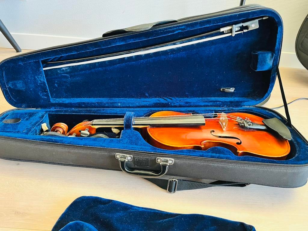 Studie altviool 4/4 speelklaar!, Ophalen, Gebruikt, 4/4-viool, Altviool
