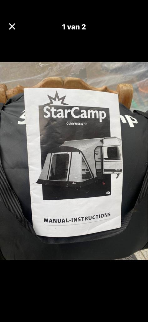 Air- voor tent, Ophalen of Verzenden, Zo goed als nieuw, Tot en met 2