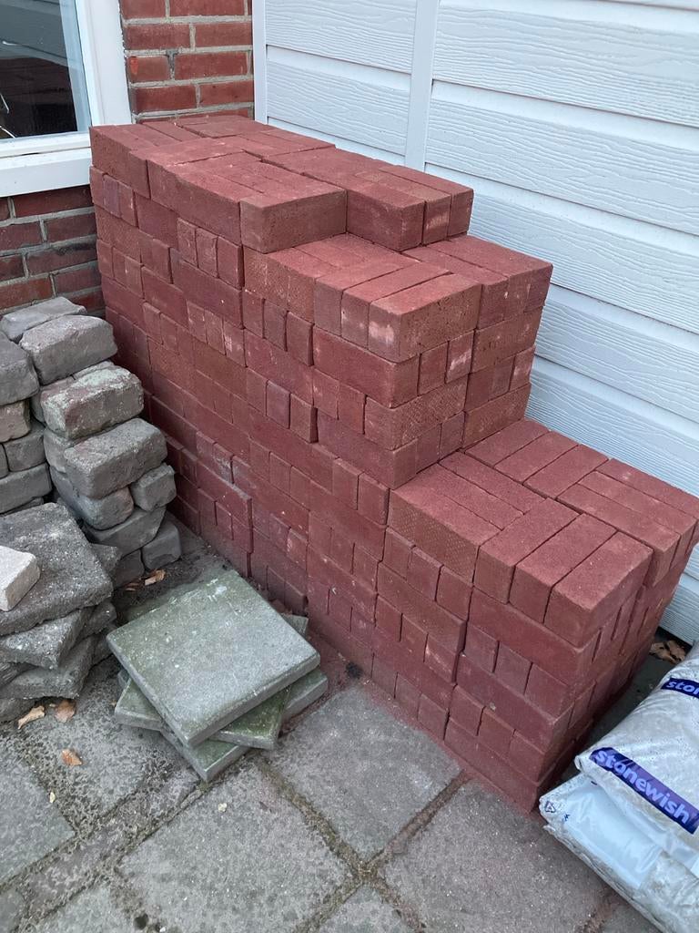 Gebakken 7 duimers - 384 stuks, Ophalen, Keramiek, Klinkers, Nieuw