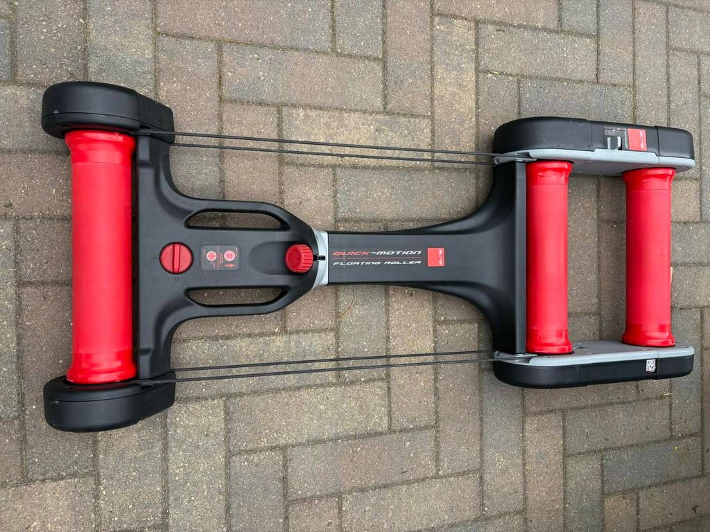 Elite Quick Motion Rollenbank - Zwart/Rood, Overige typen, Kunststof, Ophalen of Verzenden, Zo goed als nieuw