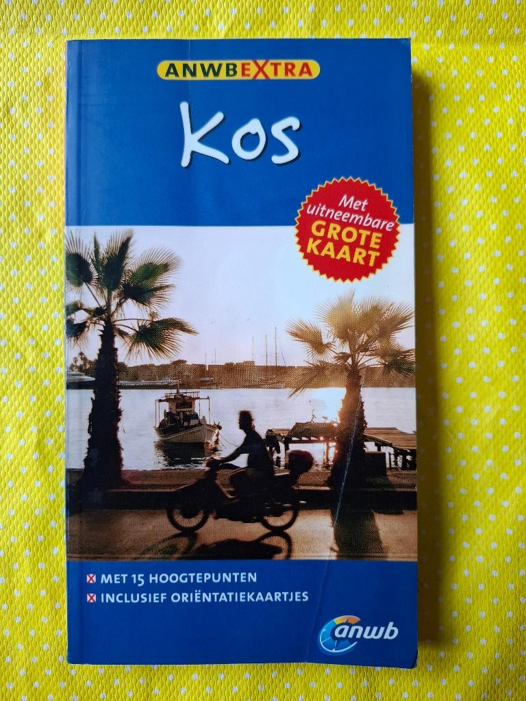 ANWB reisgids Kos met plattegrond, Gelezen, Europa, Ophalen of Verzenden, Reisgids of -boek