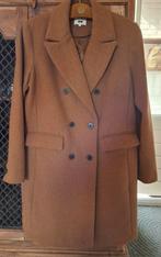 WE Mosterdgele Double-Breasted Jas - Maat 40, Maat 38/40 (M), Bruin, WE, Nieuw