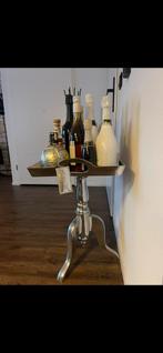 Riviera maison bijzettafel tafel drankentafel, Huis en Inrichting, Tafels | Bijzettafels, Ophalen, Gebruikt, Metaal of Aluminium