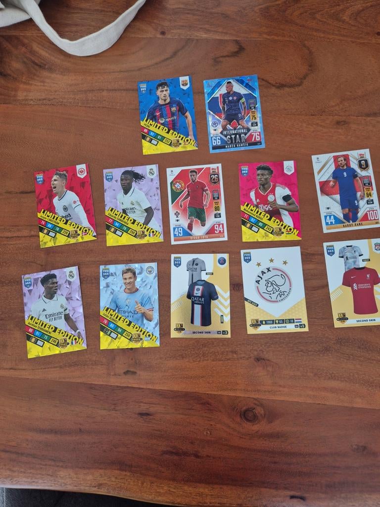 🔥 VOETBALKAARTEN DEAL – Limited Editions + Kane – NU GOEDKO, Ophalen of Verzenden, Zo goed als nieuw, Buitenlandse clubs, Shirt