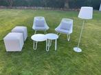 Mooi loungeset, Tuin en Terras, Tuinsets en Loungesets, Ophalen, 4 zitplaatsen, Aluminium, Zo goed als nieuw