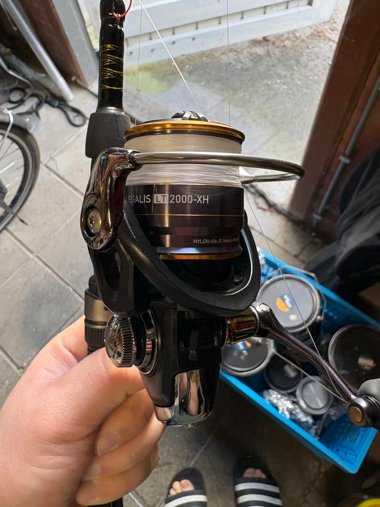 Westin W3 T&C 212cm 7-21g met Daiwa Legalis 2000 molen, Watersport en Boten, Verzenden, Zo goed als nieuw