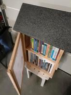 Boekenkast Minibieb Mini Bieb Kast Boeken, Huis en Inrichting, Ophalen, Minder dan 50 cm, Met deur(en), Overige materialen