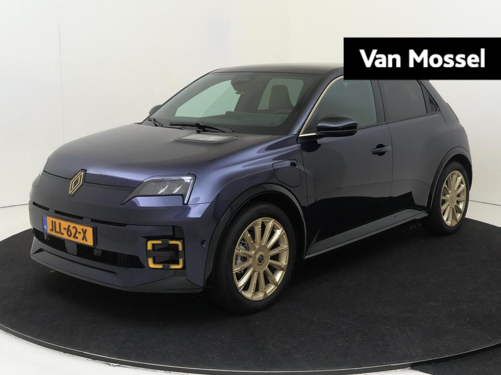 Renault 5 comfort range iconic cinq 52 kWh | Automaat | Will, Stof, Blauw, Origineel Nederlands, 500 kg