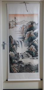 # 2 Chinees Rol Schilderij (1x) - herkomst Xi'an China, Antiek en Kunst, Verzenden