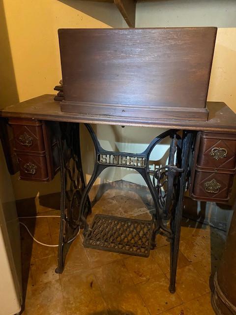 Naaimachine Singer, Ophalen