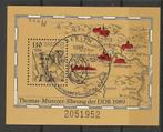 DDR 1989, blok 97, Gestempeld., Postzegels en Munten, Verzenden, DDR, Gestempeld