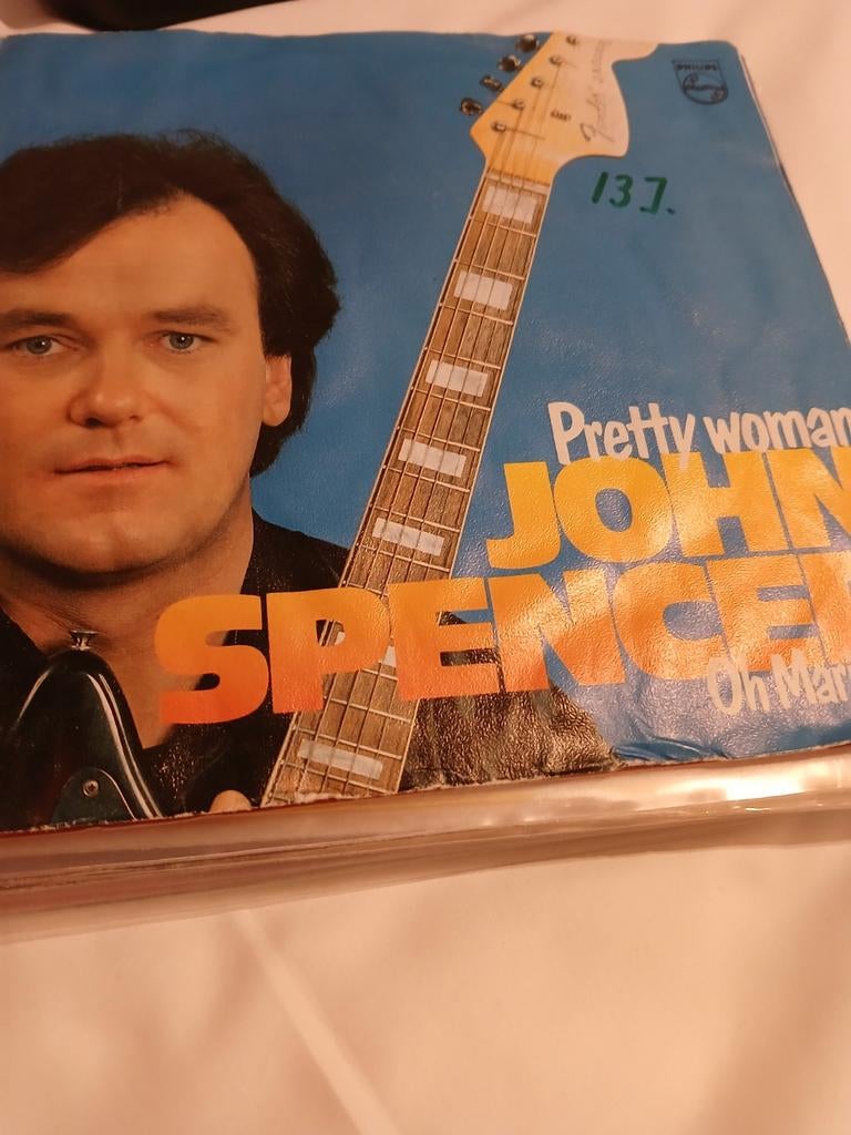 John spencer  pretty woman, Ophalen of Verzenden, Zo goed als nieuw, Overige formaten, Levenslied of Smartlap