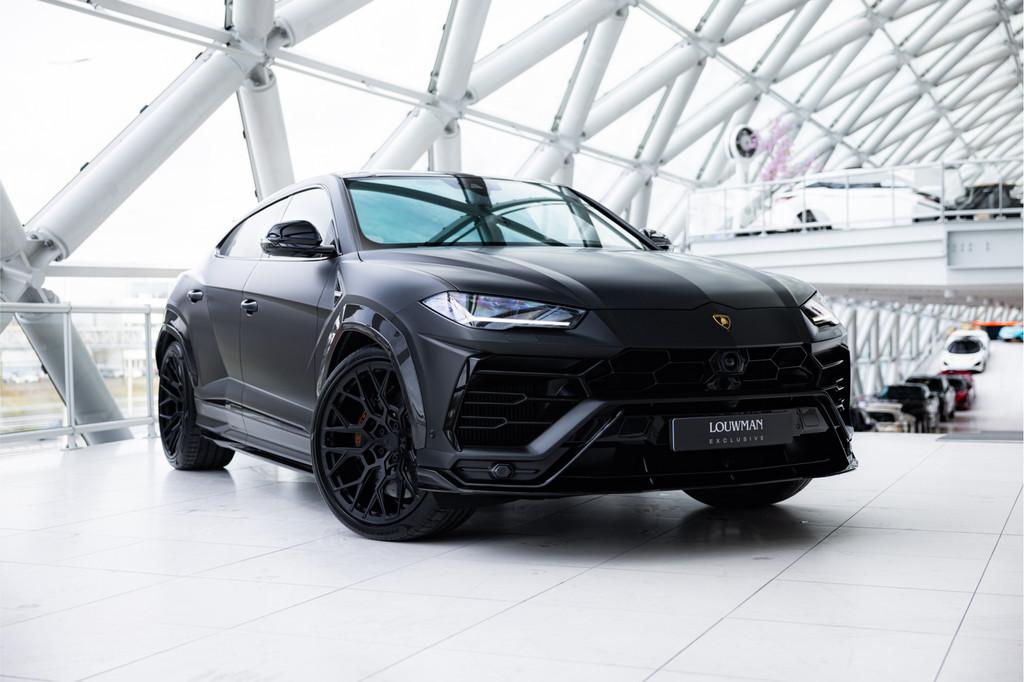 Lamborghini Urus 4.0 V8 | Urban Bodykit | Pano | 24 Inch | B, Auto's, Lamborghini, Automaat, Urus, Gebruikt, Zwart