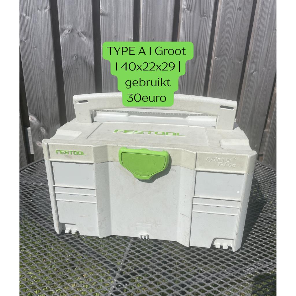 Festool systeemboxen | diverse maten | korting vanaf 3 stuks, Ophalen, Zo goed als nieuw