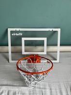 Mini basketbal set met 2 ballen, ring, bord en pompje, Sport en Fitness, Ophalen, Zo goed als nieuw, Ring, Bord of Paal