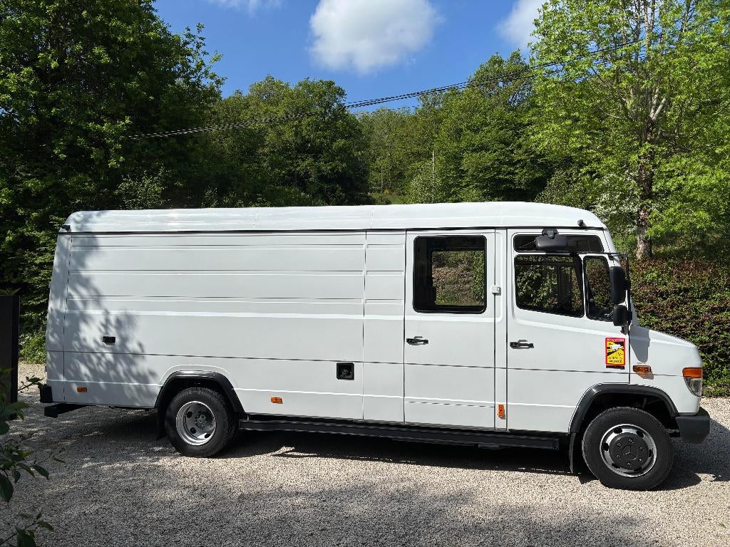 mercedes vario 816, Auto's, Vrachtwagens, Euro 5, Zwart, 160 pk, Wit