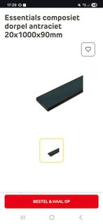 2x Dorpel / deurdrempel composiet antraciet - Nieuw in doos, Ophalen, Nieuw, Minder dan 200 cm