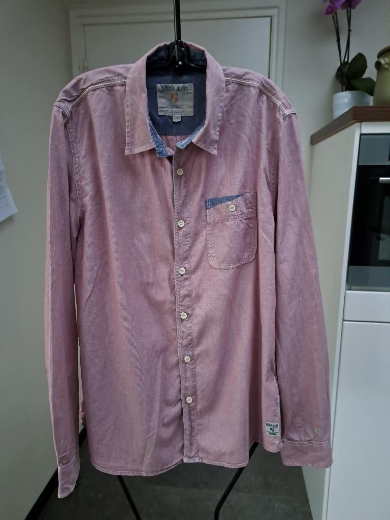 GARCIA jeans overhemd, maat L, Garcia, Ophalen of Verzenden, Zo goed als nieuw, Halswijdte 41/42 (L)