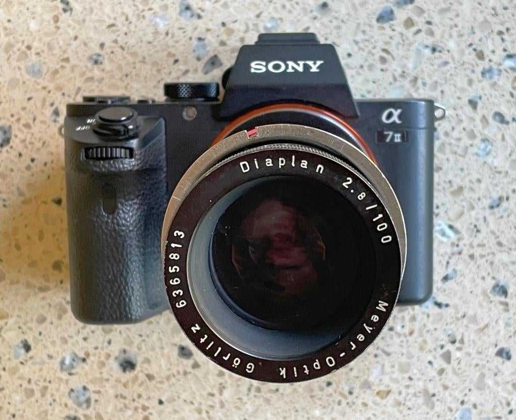 Diaplan 2.8/100mm (Meyer Optik Gorlitz) Trioplan alternatief, Ophalen of Verzenden