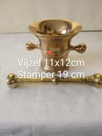 Vijzel brons 19e eeuw, Ophalen of Verzenden