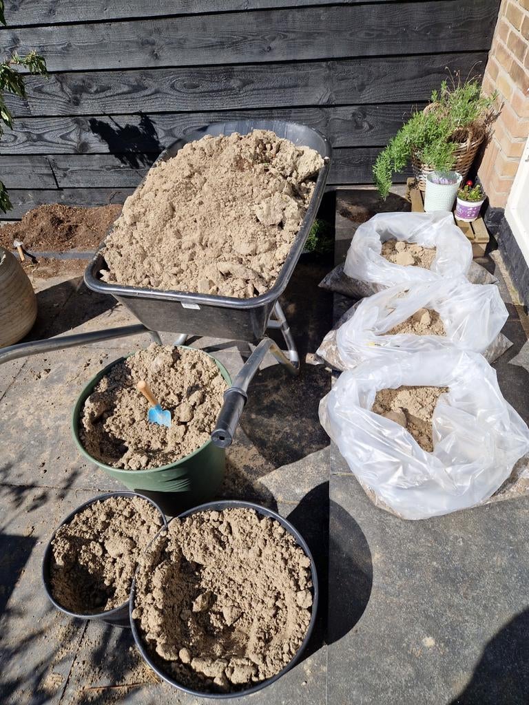 Gratis zand, Tuin en Terras, Zand, Ophalen