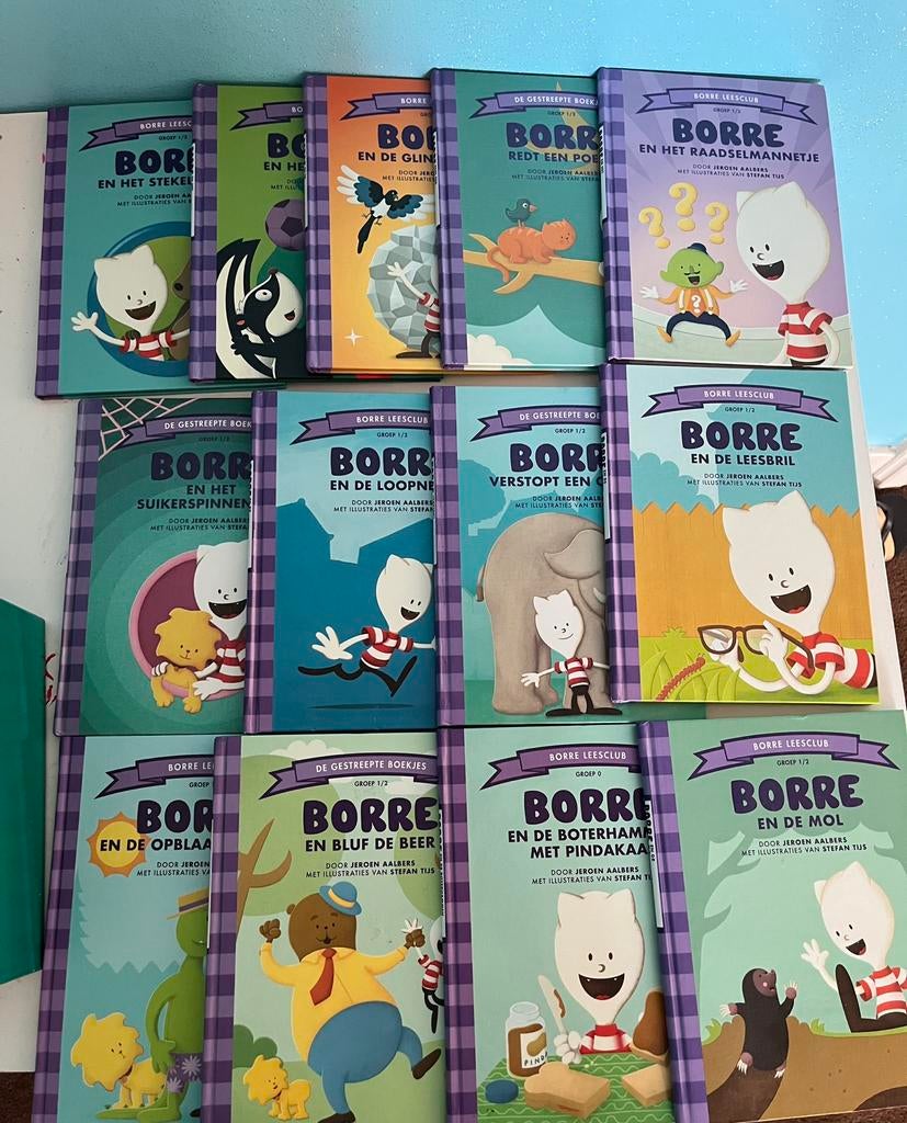 Borre boekjes groep 1/2, Boeken, Kinderboeken | Kleuters, Ophalen of Verzenden, Zo goed als nieuw, Fictie algemeen