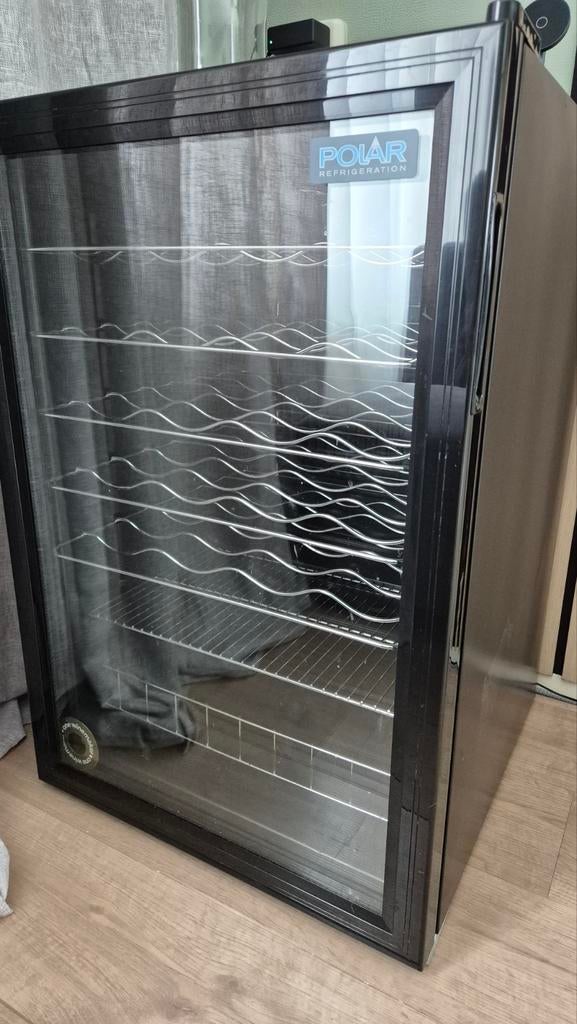 Wijnkoelkast Polar 130 liter/48 wijn flessen, 200 liter of meer, Ophalen, Zonder vriesvak