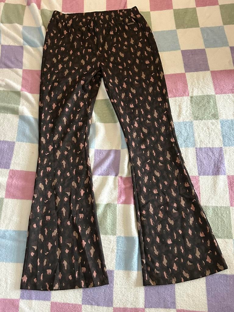 Colourful Rebel flared pants luipaard, maat M, Maat 38/40 (M), Beige, Nieuw, Ophalen of Verzenden