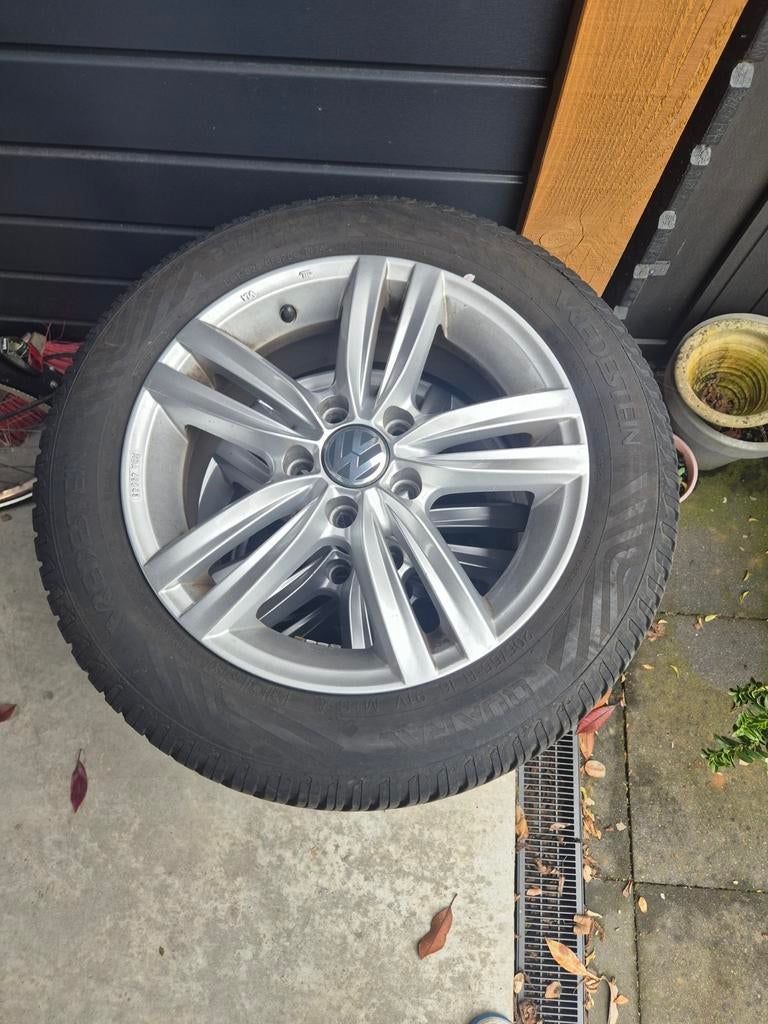 Velgenset met banden Volkswagen golf 7 MOOIE SET!!, Ophalen of Verzenden, Gebruikt, Volkswagen