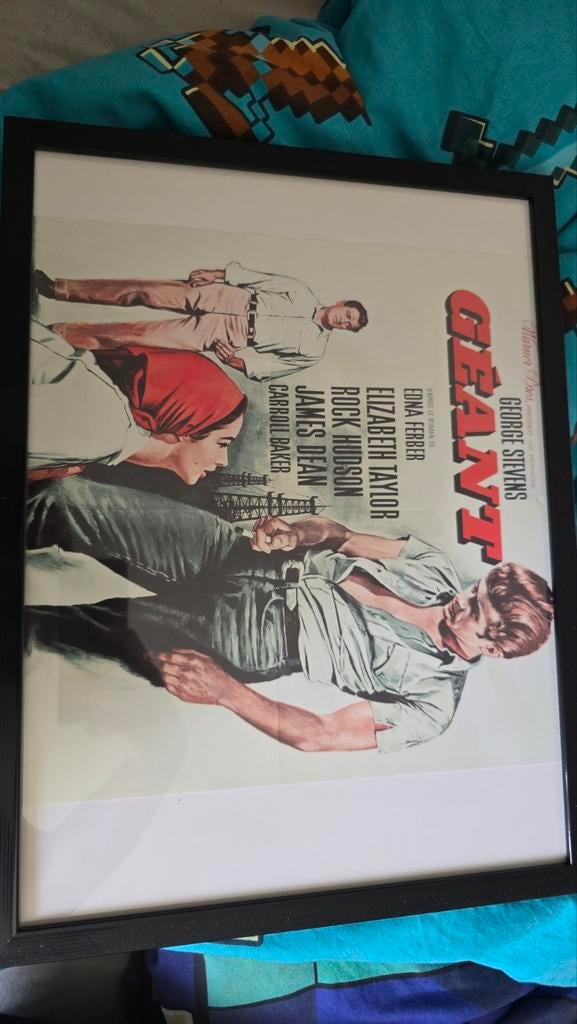 Vintage Filmposter Verzameling: Giant & An American in Paris, Verzamelen, Posters, Film en Tv, A1 t/m A3, Ophalen of Verzenden